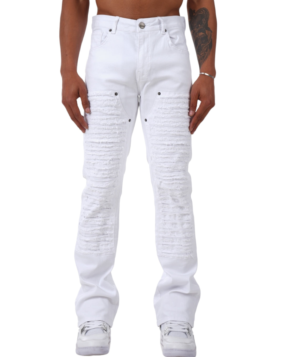 Flaired Jeans off/White Carpenter Ripped