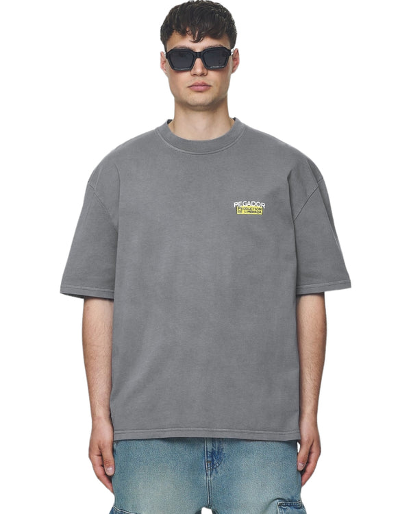 KORT OVERSIZED TEE VINTAGE GREY