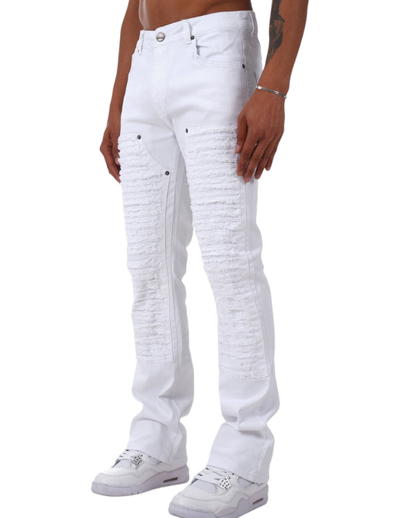 Flaired Jeans off/White Carpenter Ripped