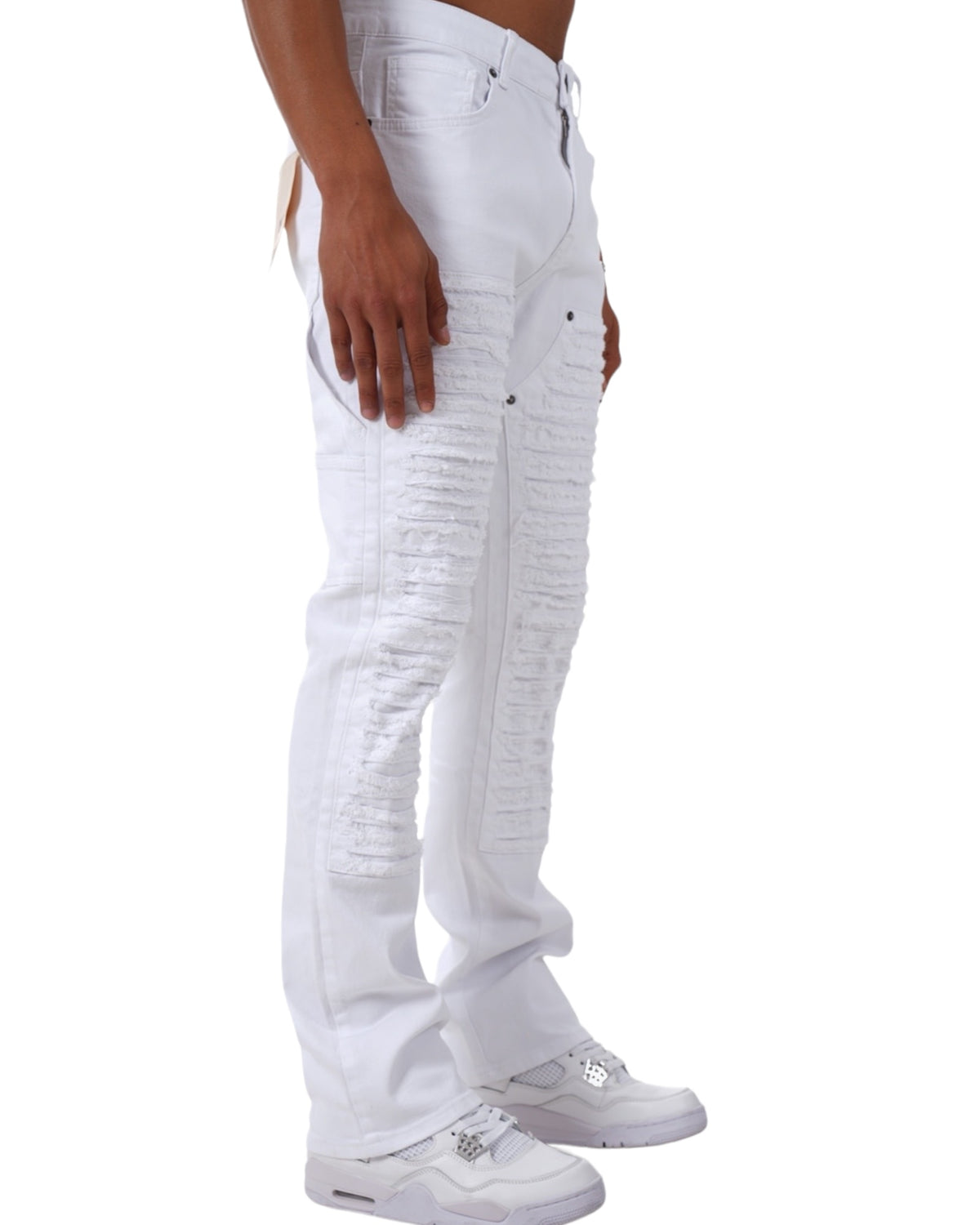 Flaired Jeans off/White Carpenter Ripped