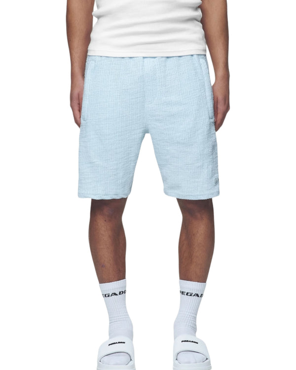 LIBCO STRUCTURED KNIT SHORTS BABY BLUE