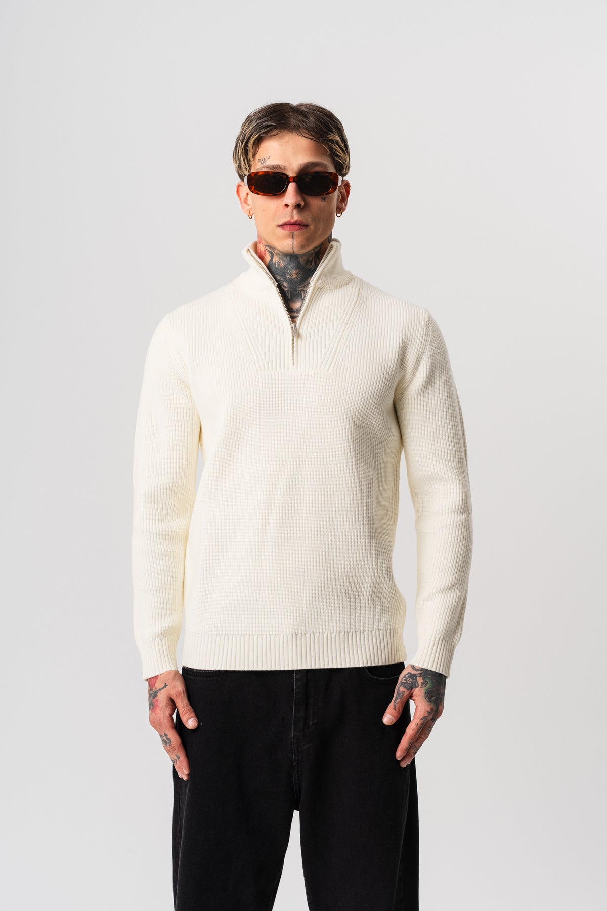 Knit Half-Zip