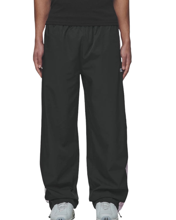 STOW WIDE TRACK PANTS BLACK BUBBLEGUM