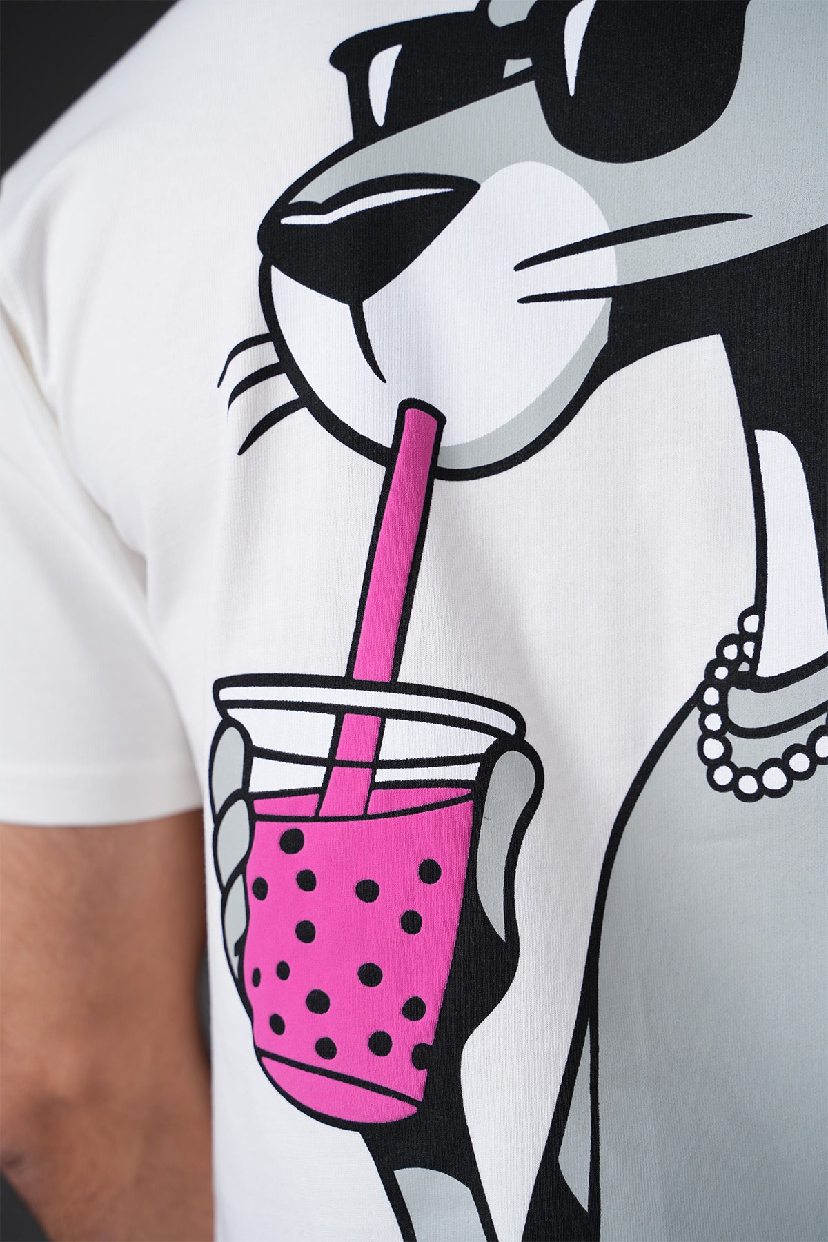 Pink Panta Basic Tee