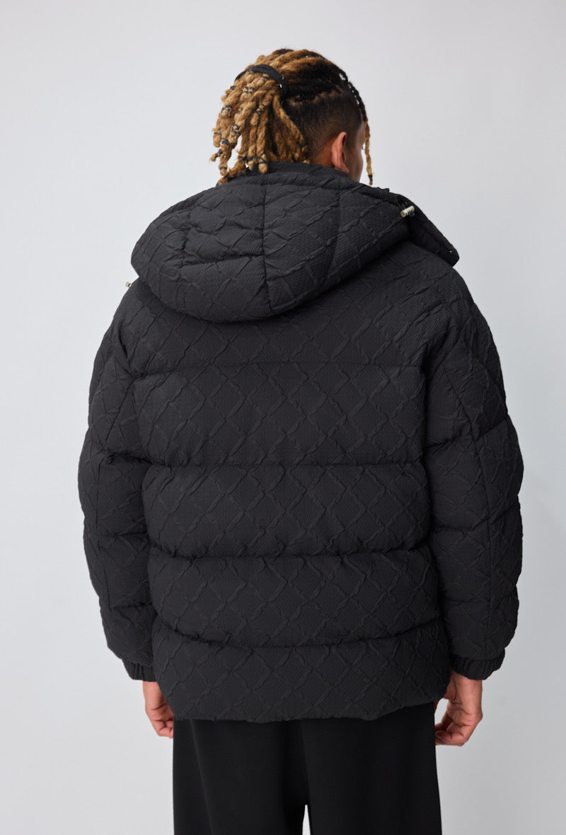 Oversize Muster Jacke