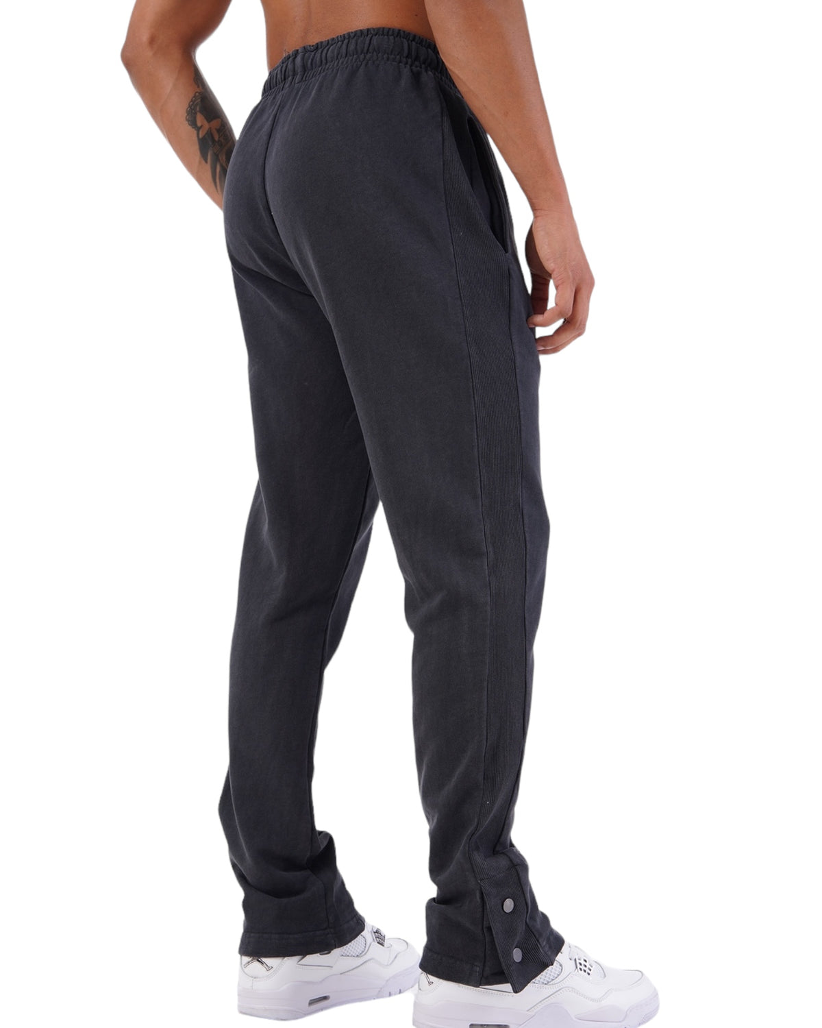 Elegant Jogger mit Knopf Saum
