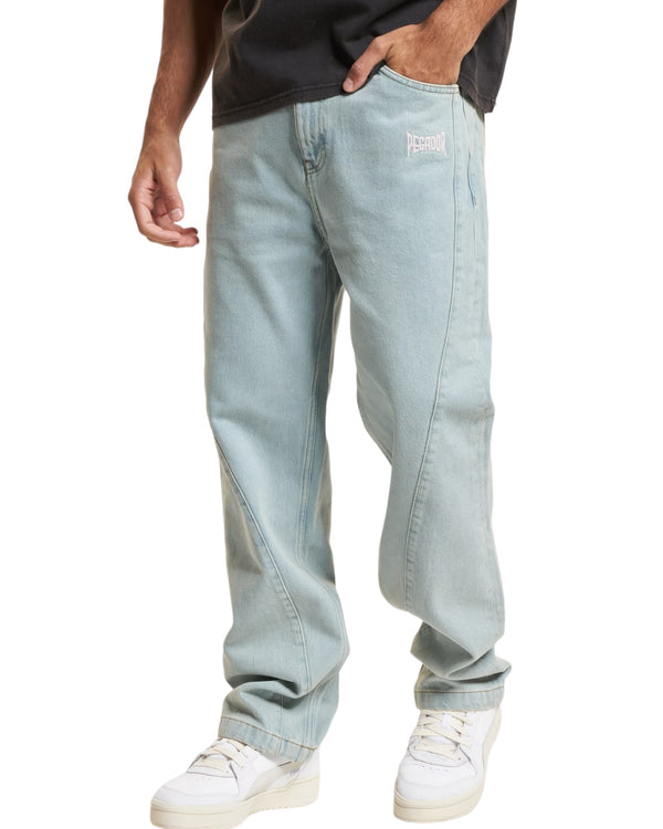 VALMAR BAGGY JEANS SAND WASHED BLUE