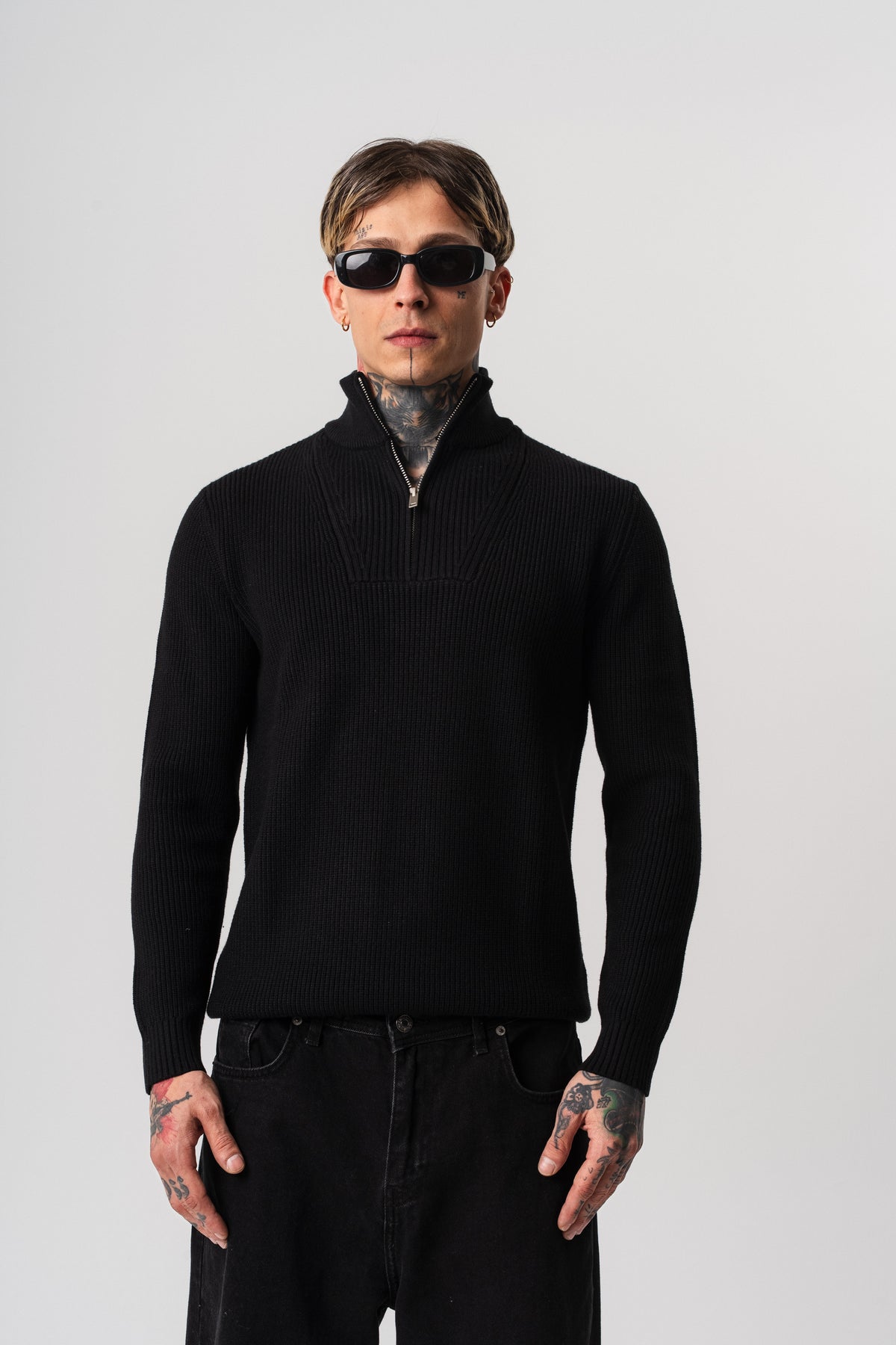Knit Half-Zip