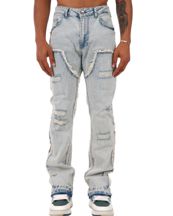 Carpenter Ripped Flaired