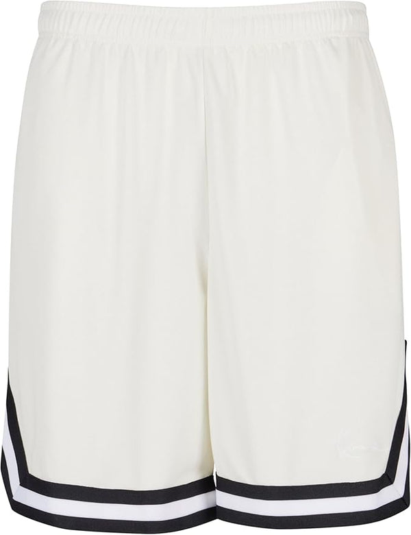 Small Signature Essential Mesh Shorts off white