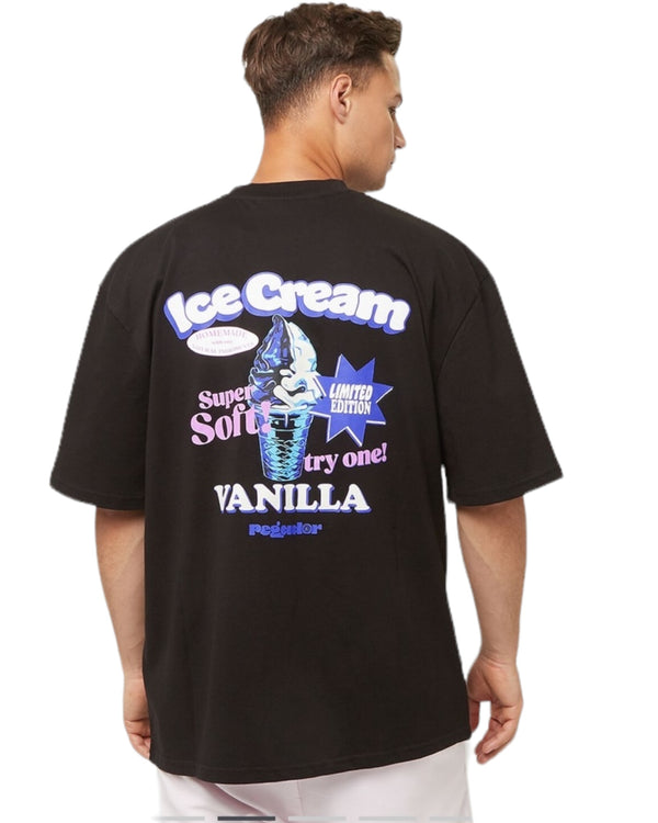 HAMLIN OVERSIZED TEE WASHED BLACK
