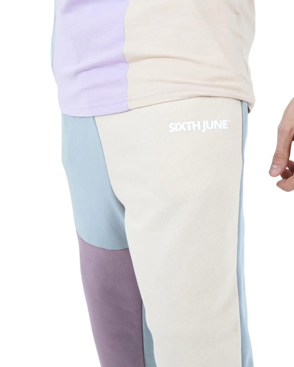 Tricolor Relaxed Jogger Pants