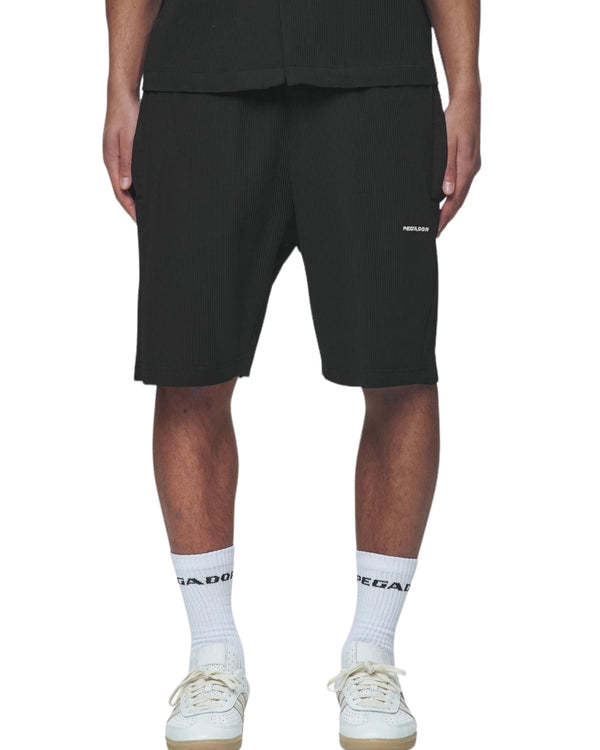 TROY PLISSEE SHORTS BLACK