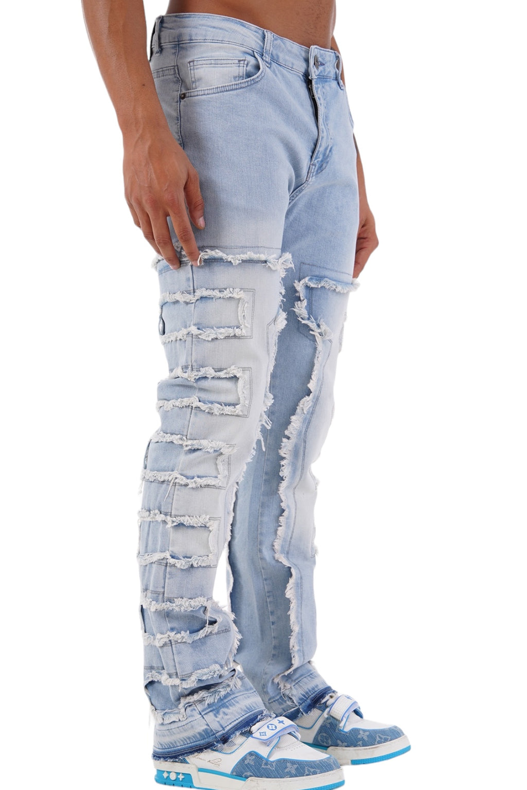 Flaired New Fashion Blue