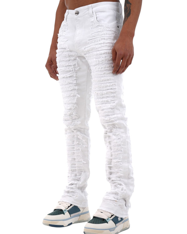 Mega ripped Flaired White