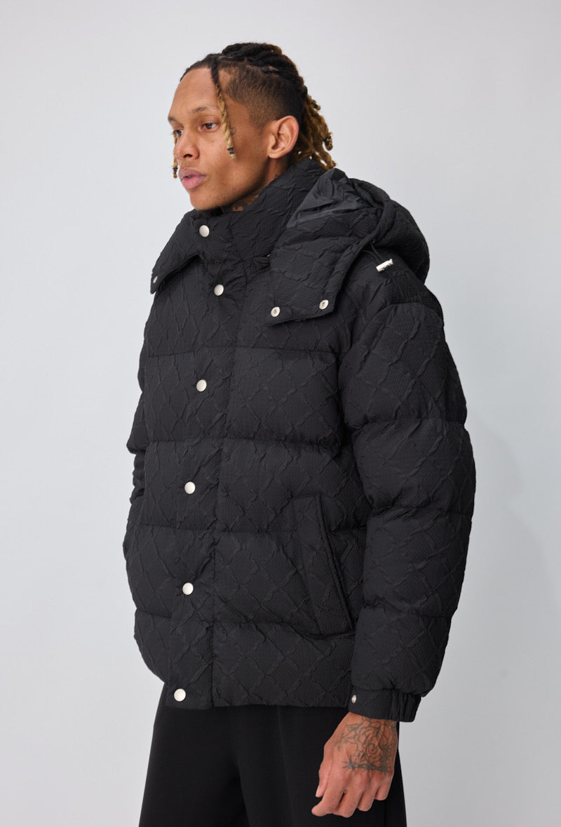 Oversize Muster Jacke