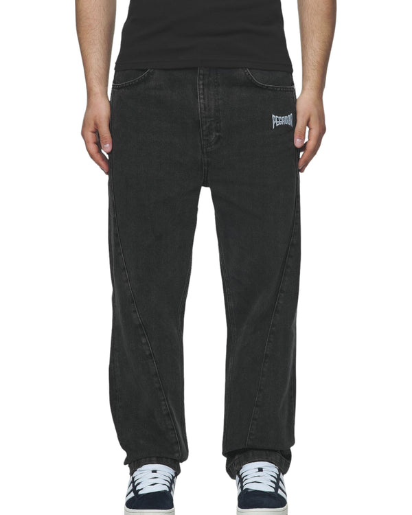 VALMAR BAGGY JEANS WASHED BLACK