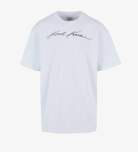 Autograph Heavy Jersey Boxy Tee white