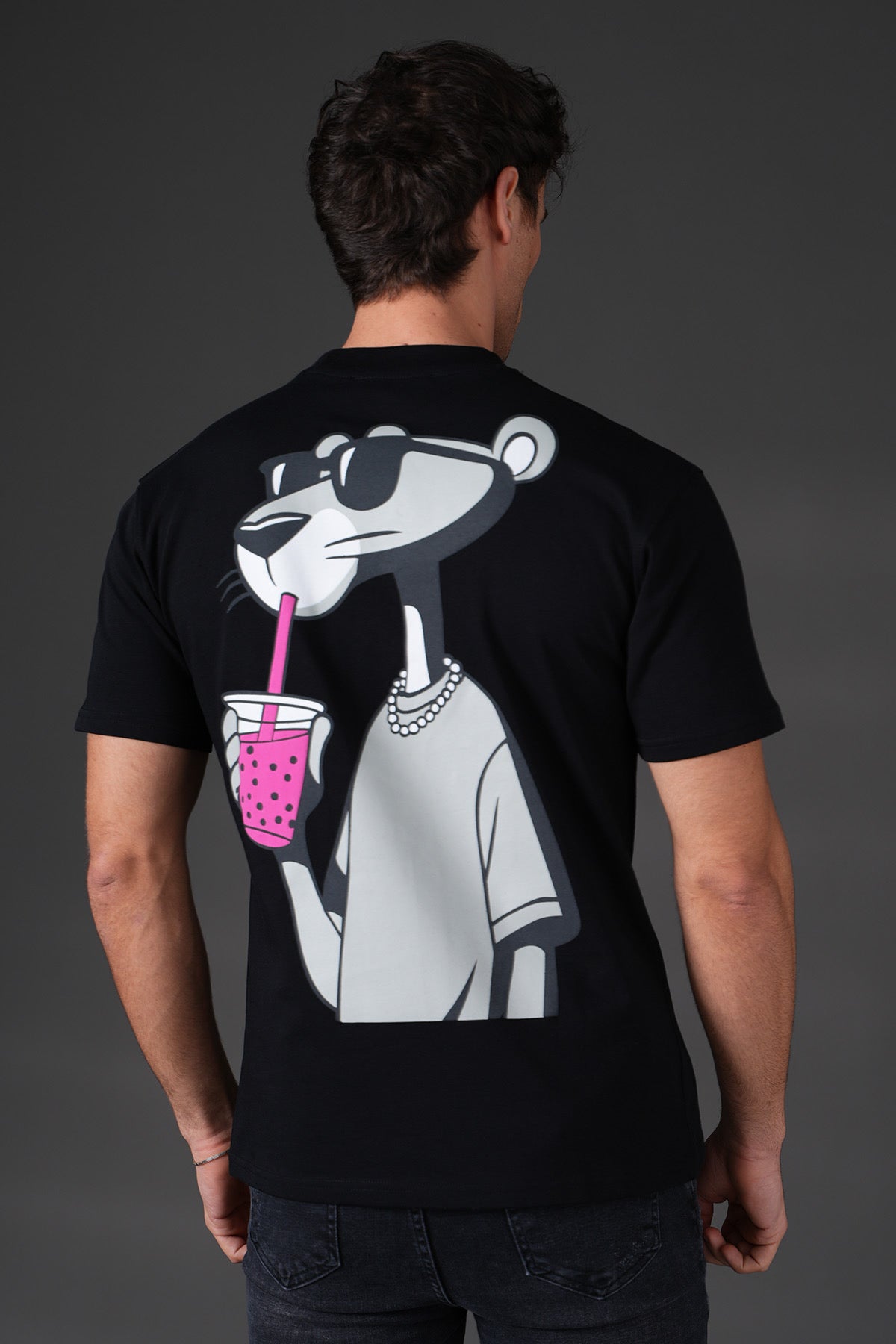 Pink Panta Basic Tee