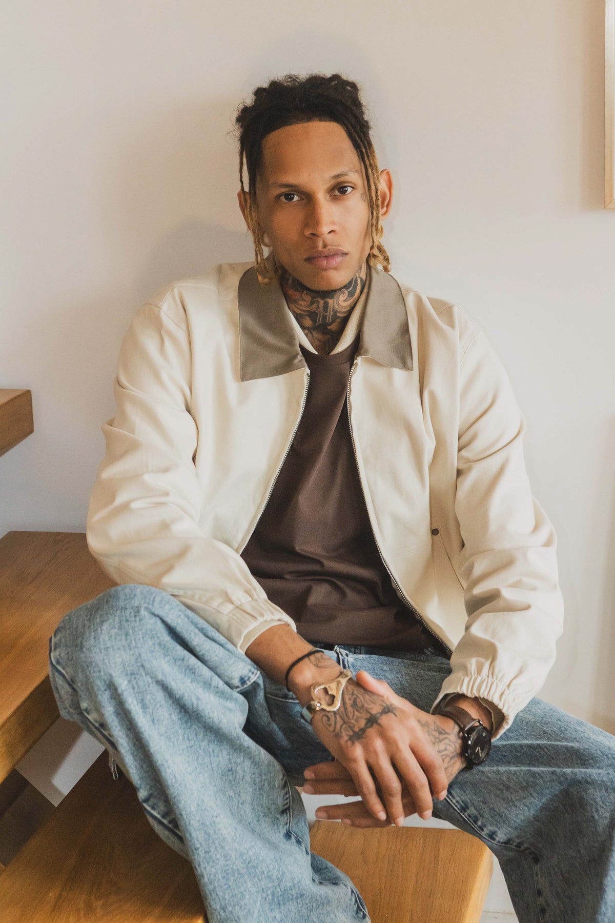 Classic Jeans Jacket Cream