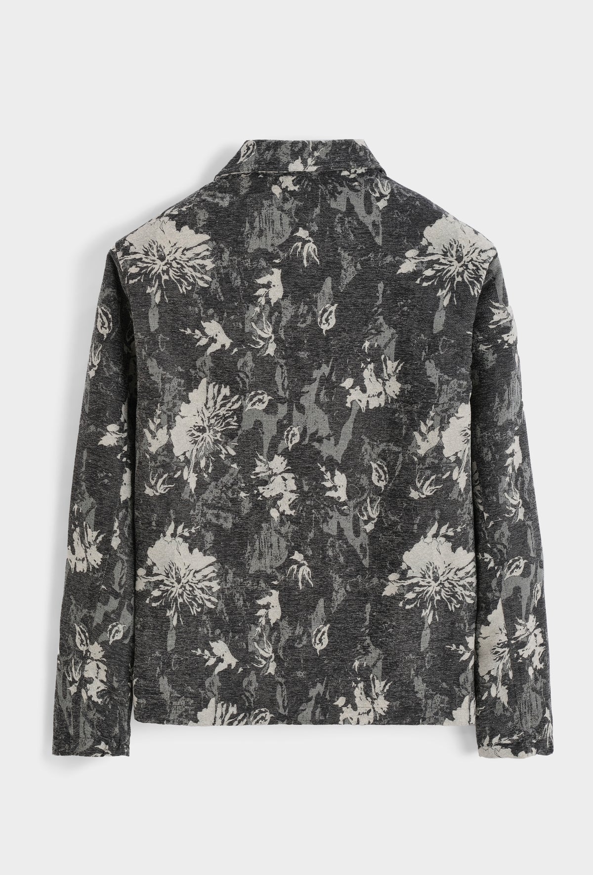 Flowers Jeans Jacket