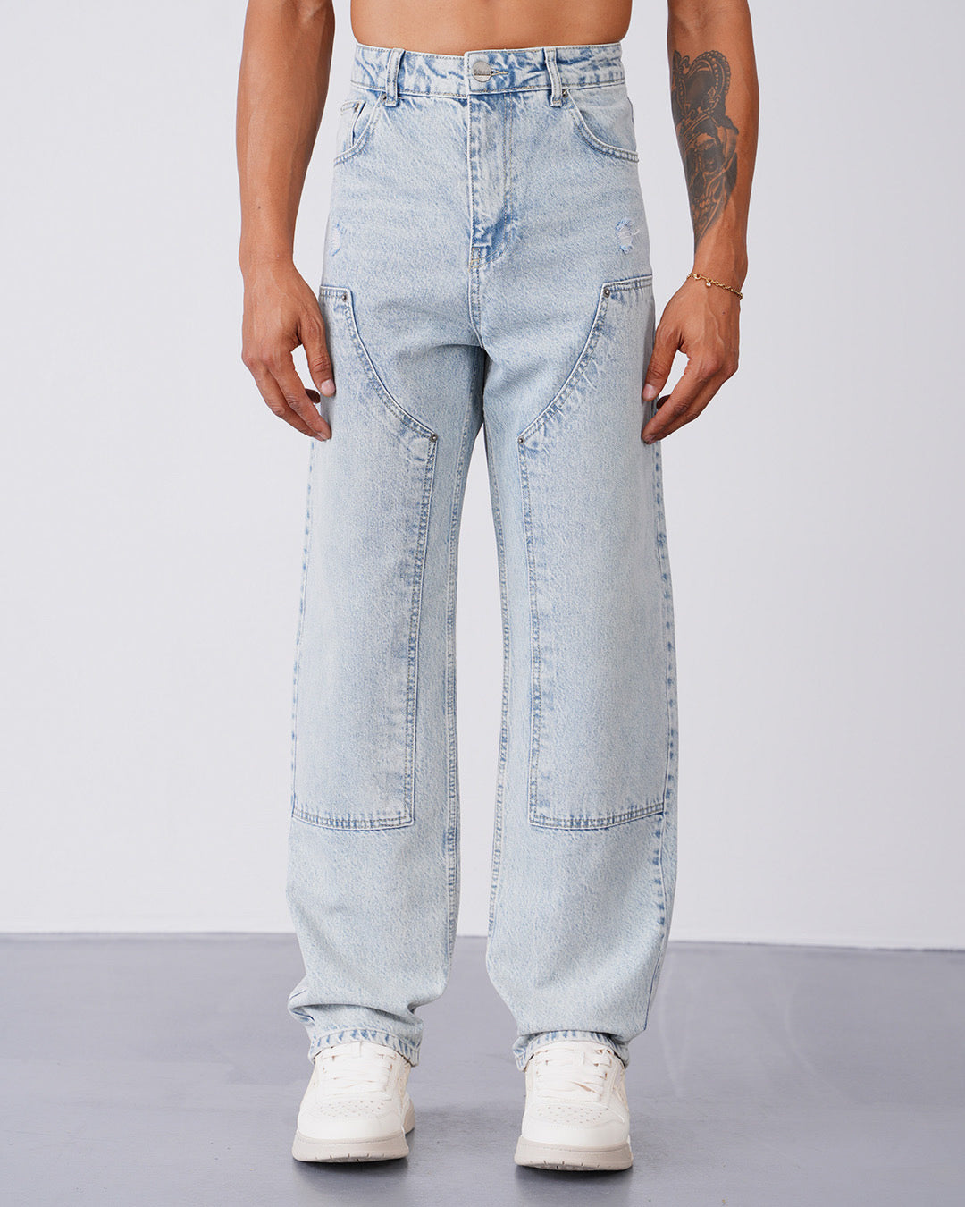Baggy Jeans Light Blue