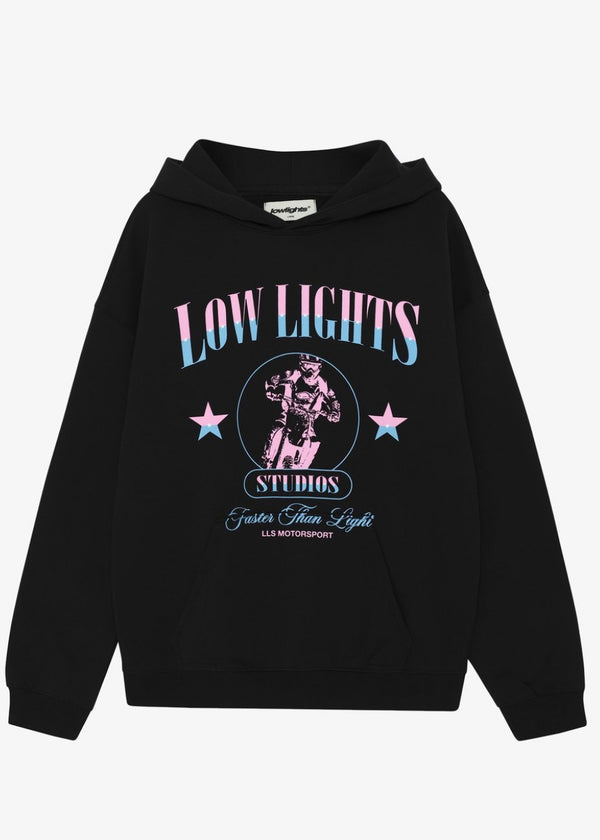 LLS FASTER THAN LIGHT HOODIE BLACK