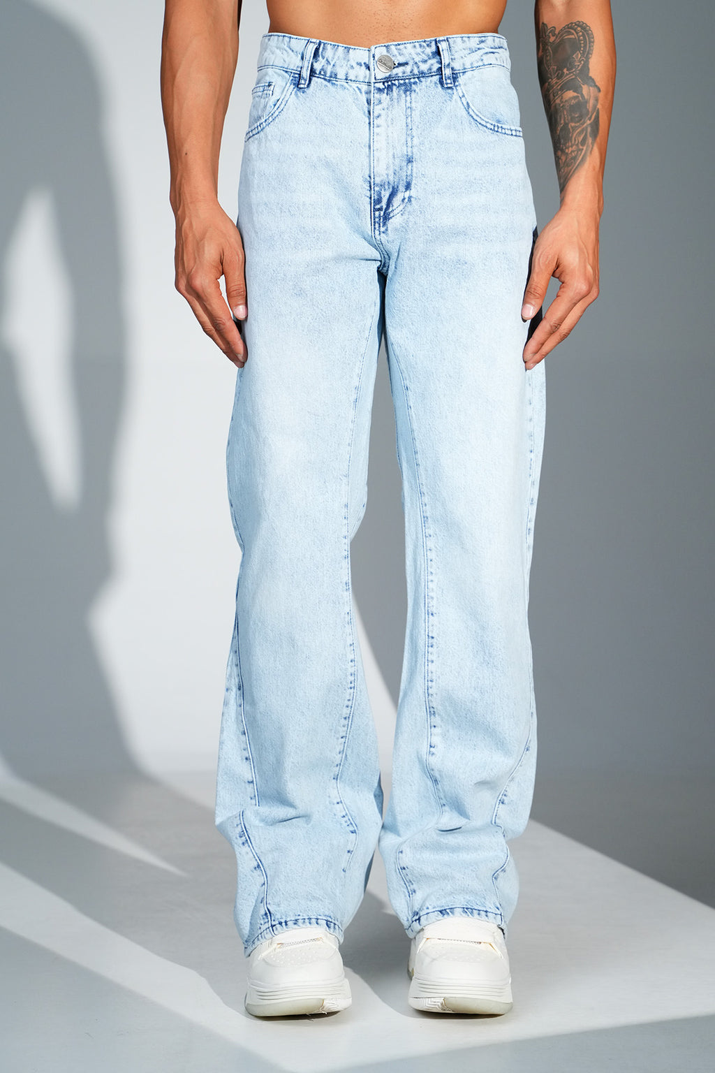 Flaired Oversize Lightblue