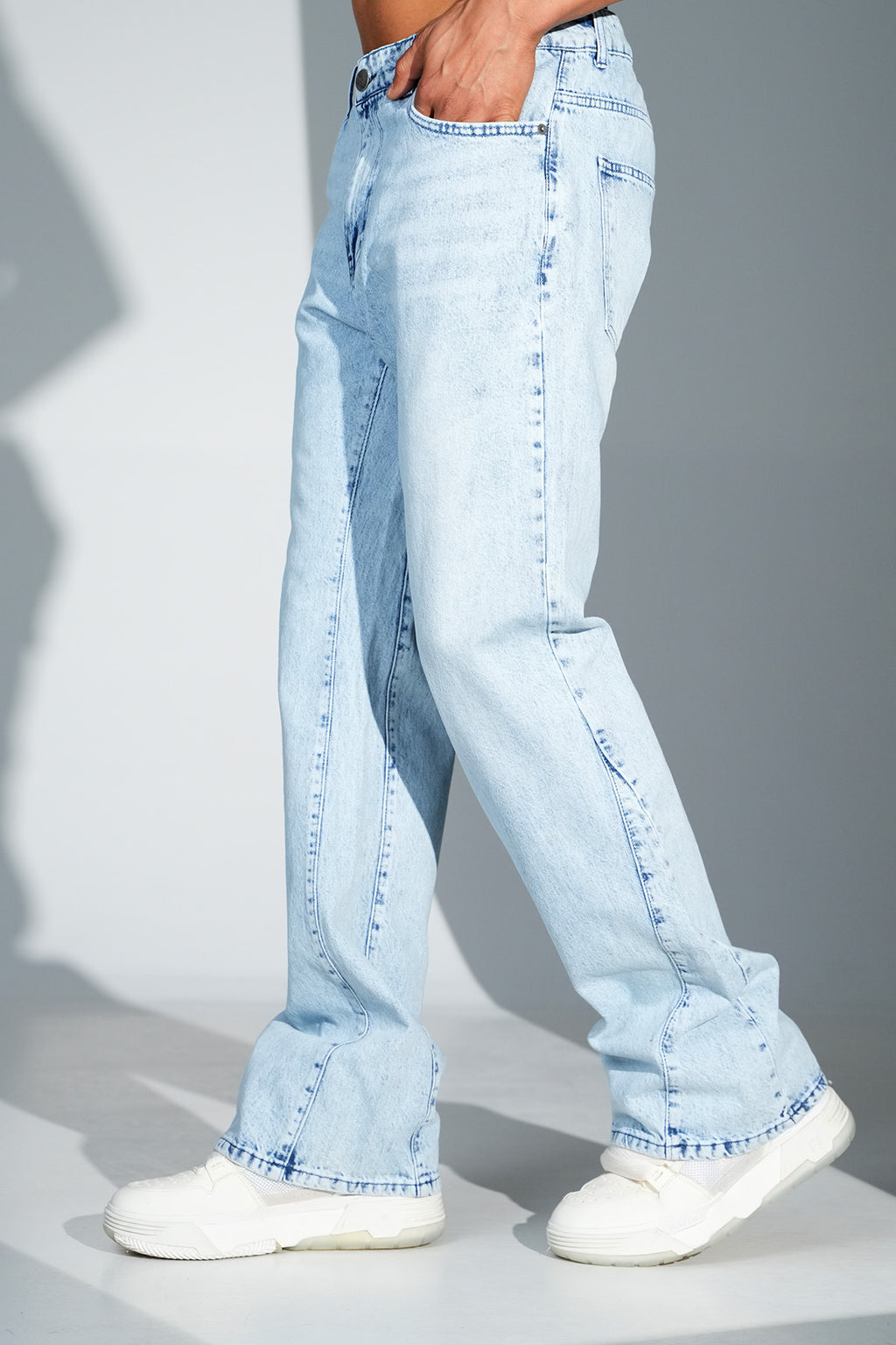 Flaired Oversize Lightblue