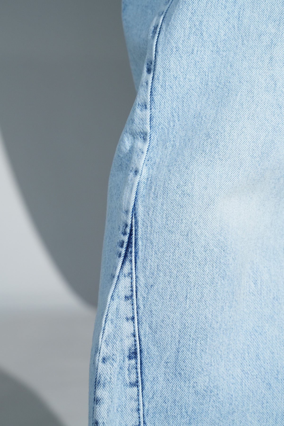 Flaired Oversize Lightblue