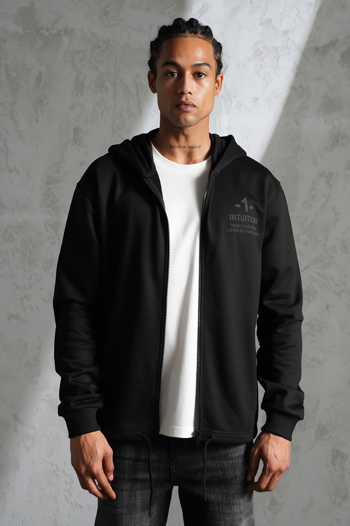 Cropped Zipper