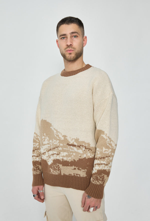 Knitsweater Beige Cream