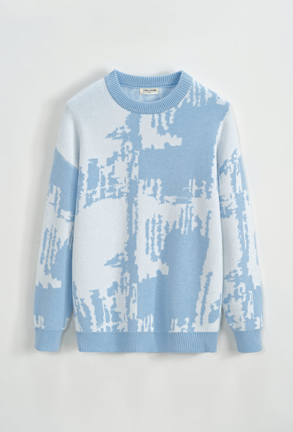 Knitsweater Babyblue