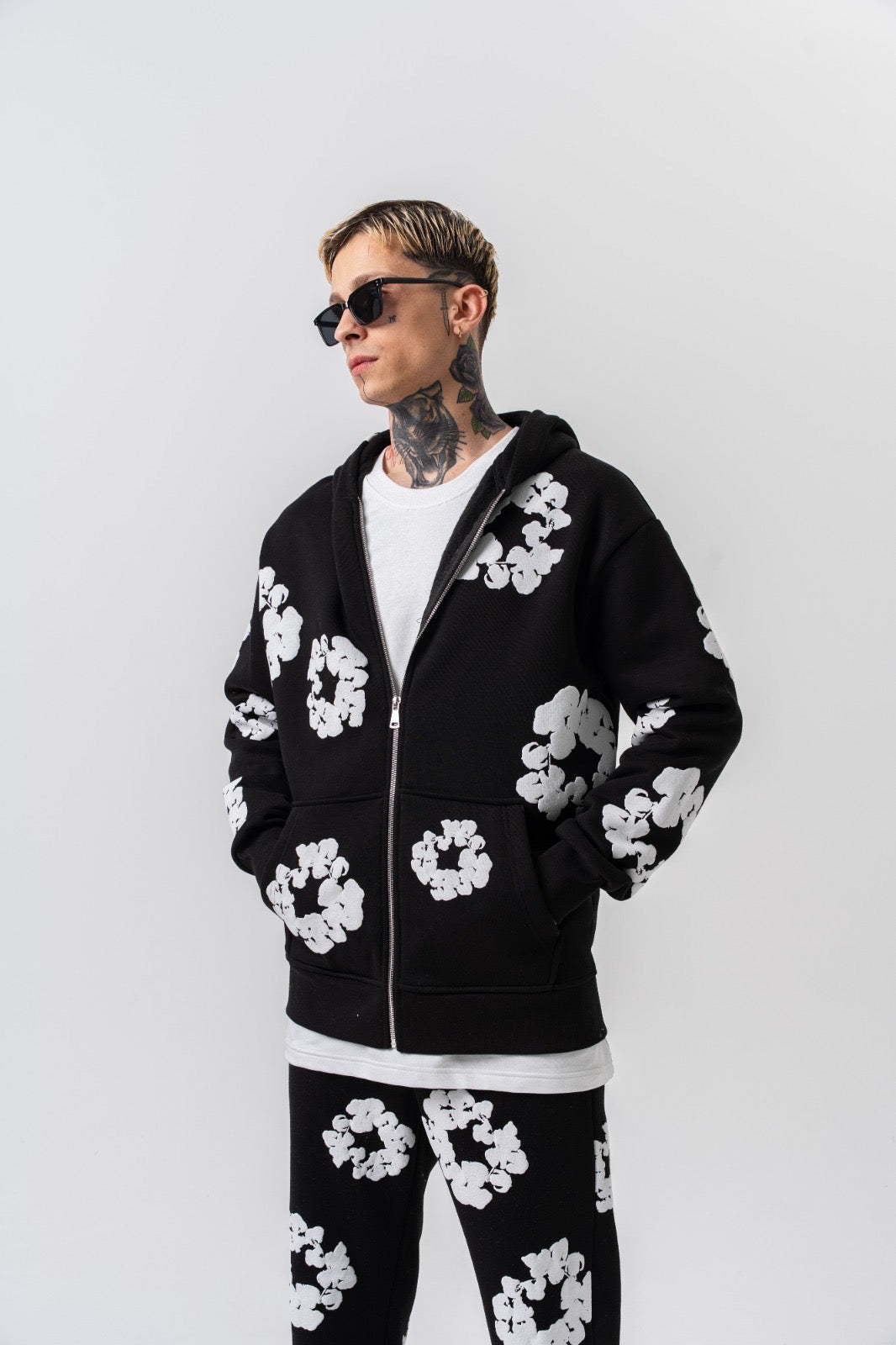 Flowers Zipper for G