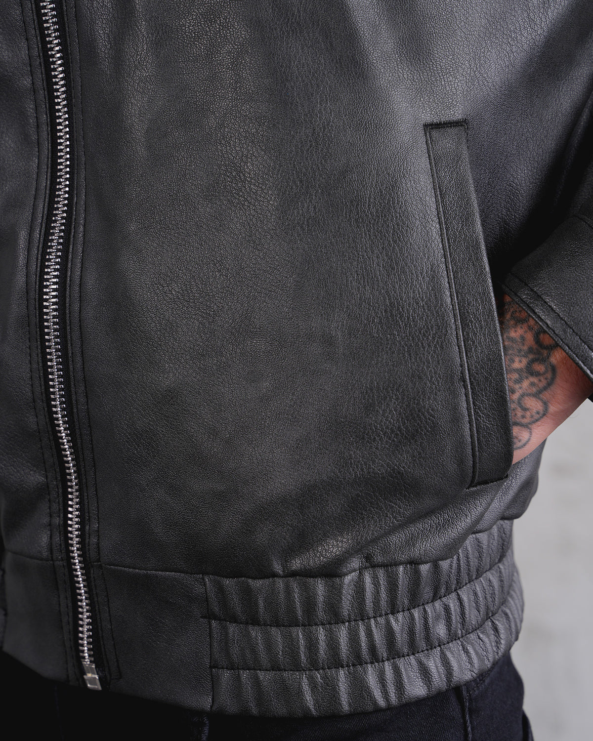 Leder Jacket