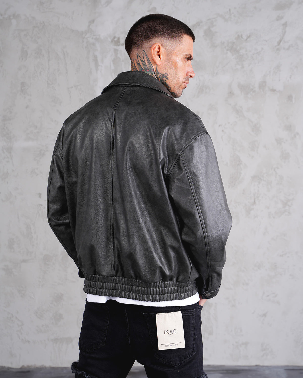 Leder Jacket