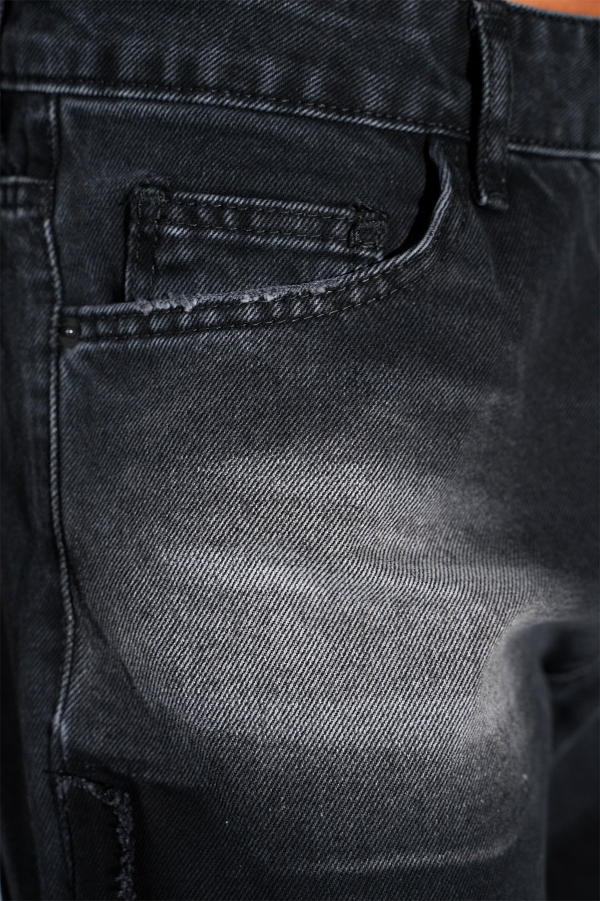 Gangster Oversize Denim Black