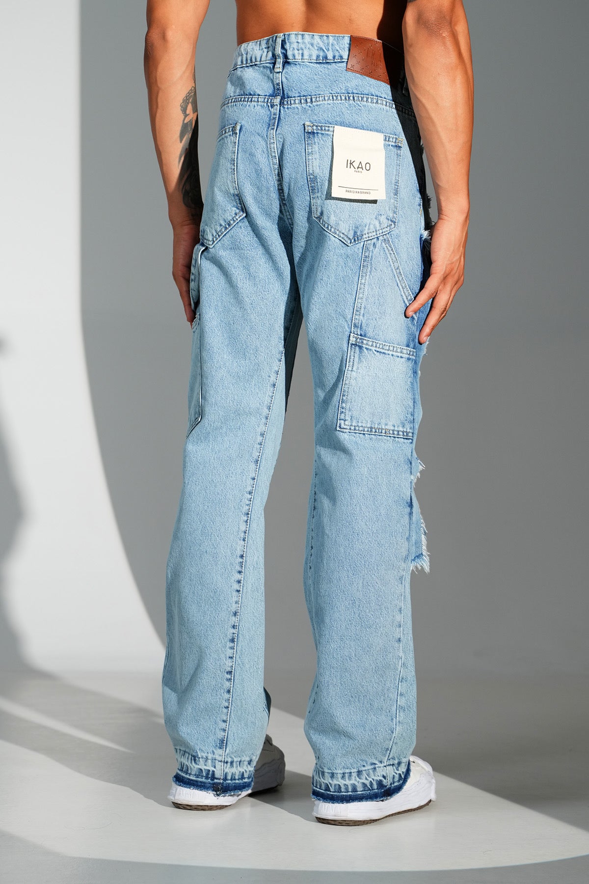 Gangster Oversize Denim Blue
