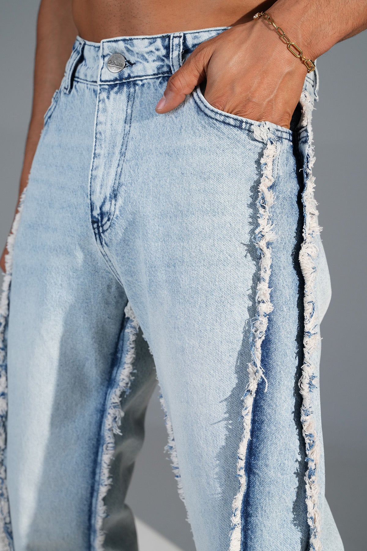 Lined Flaired Denim