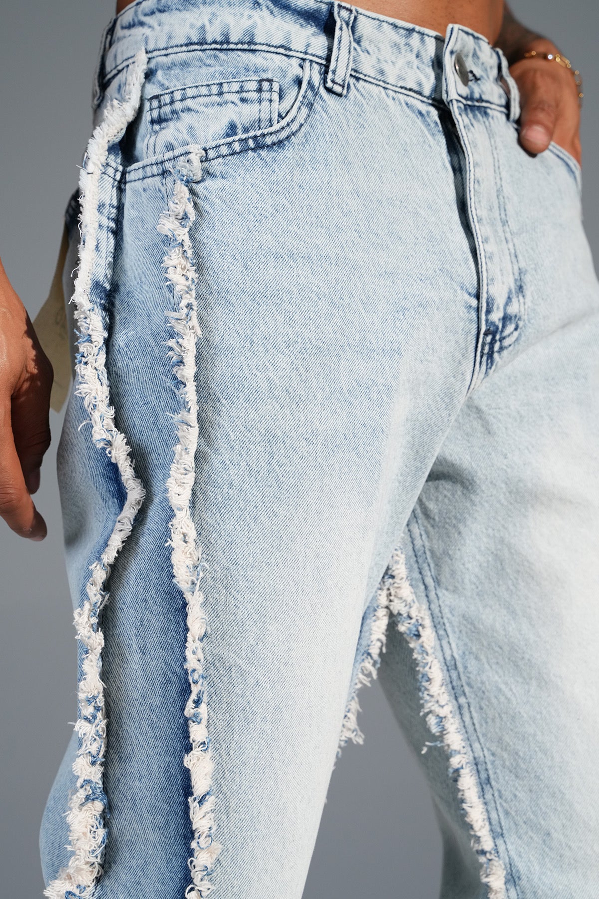 Lined Flaired Denim