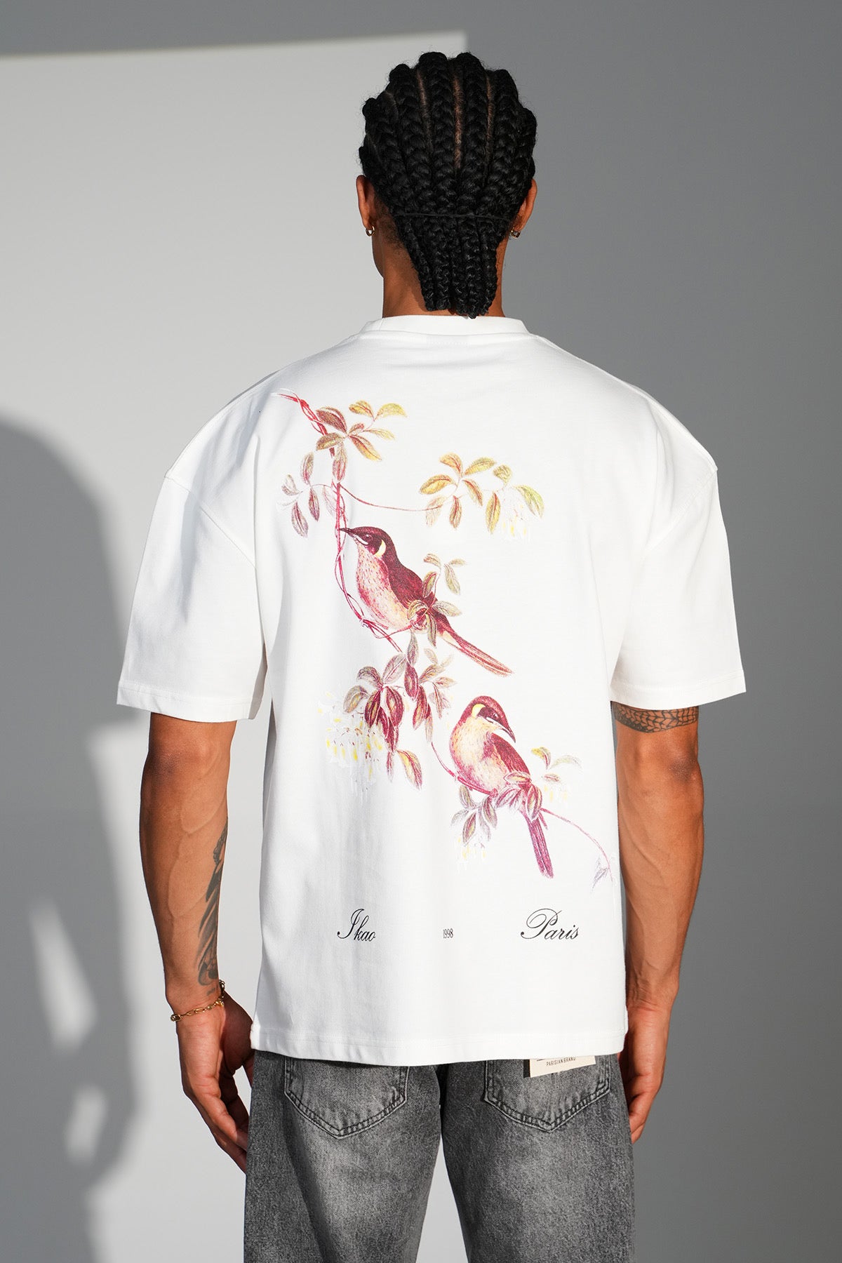 Flowers Bird Tee