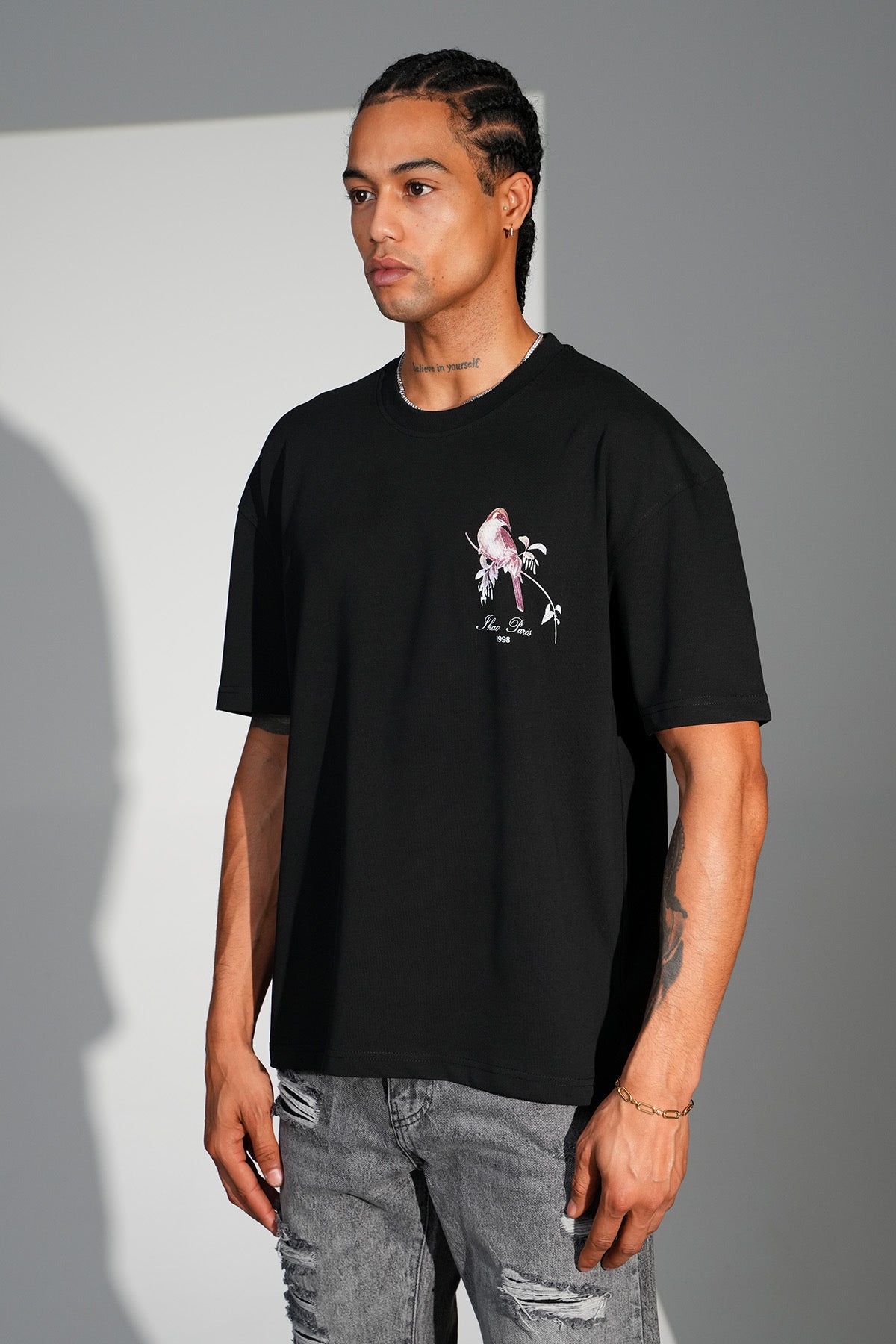 Flowers Bird Tee