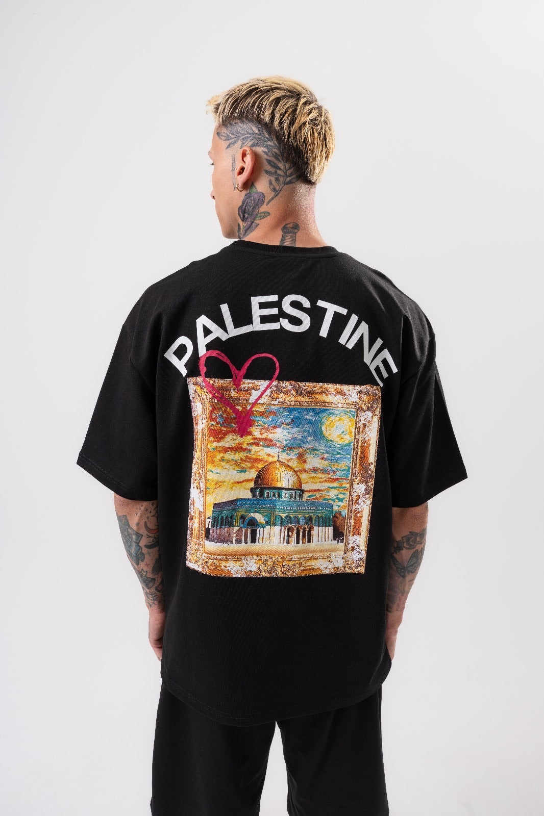 Palestine Heart Set T-Shirt + Shorts