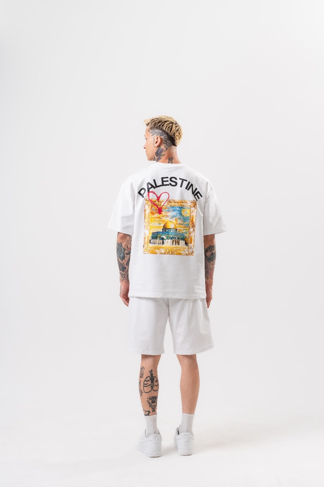 Palestine Heart Set T-Shirt + Shorts