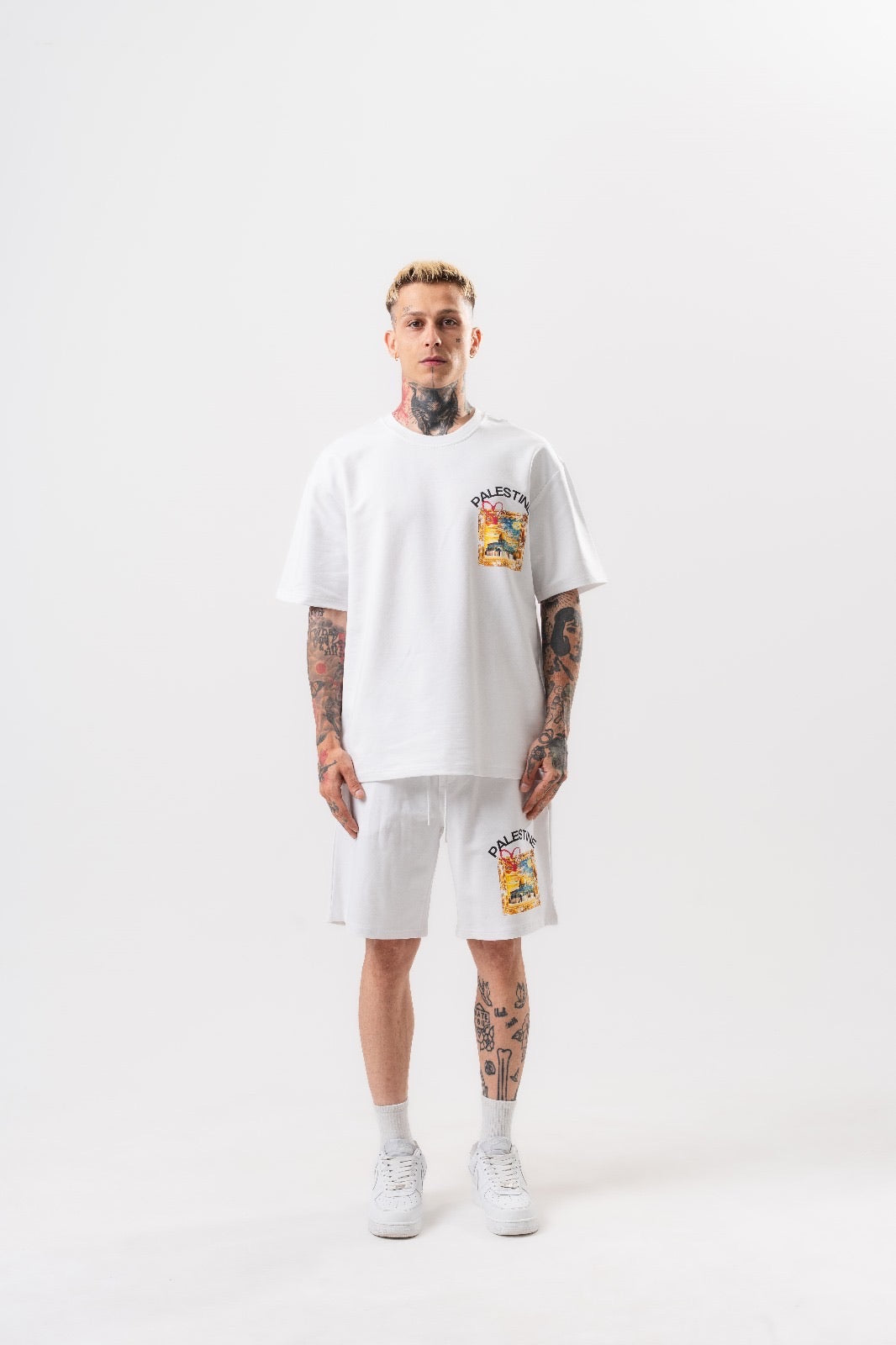 Palestine Heart Set T-Shirt + Shorts