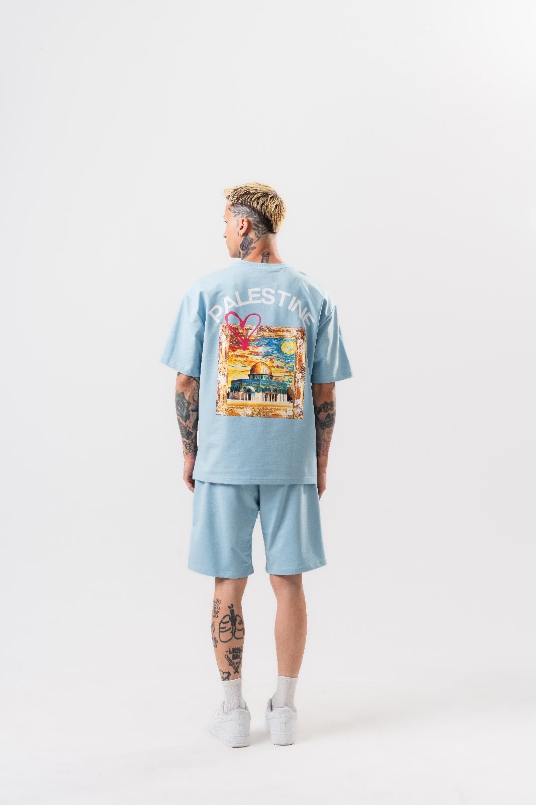 Palestine Heart Set T-Shirt + Shorts