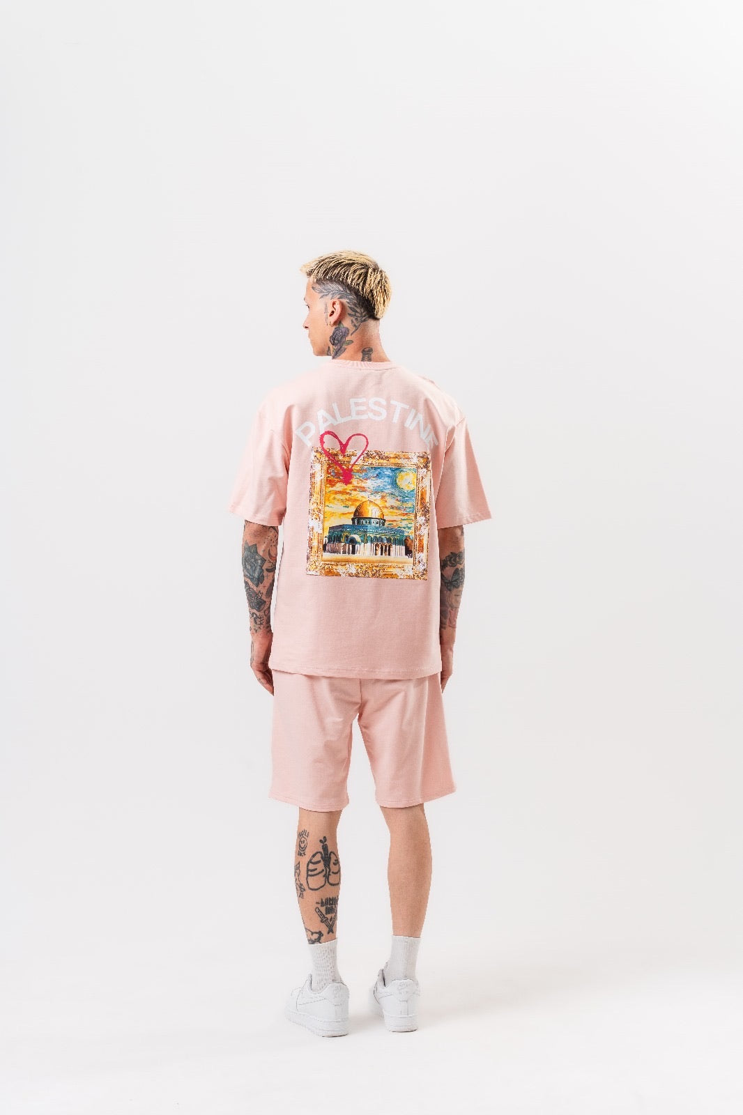 Palestine Heart Set T-Shirt + Shorts