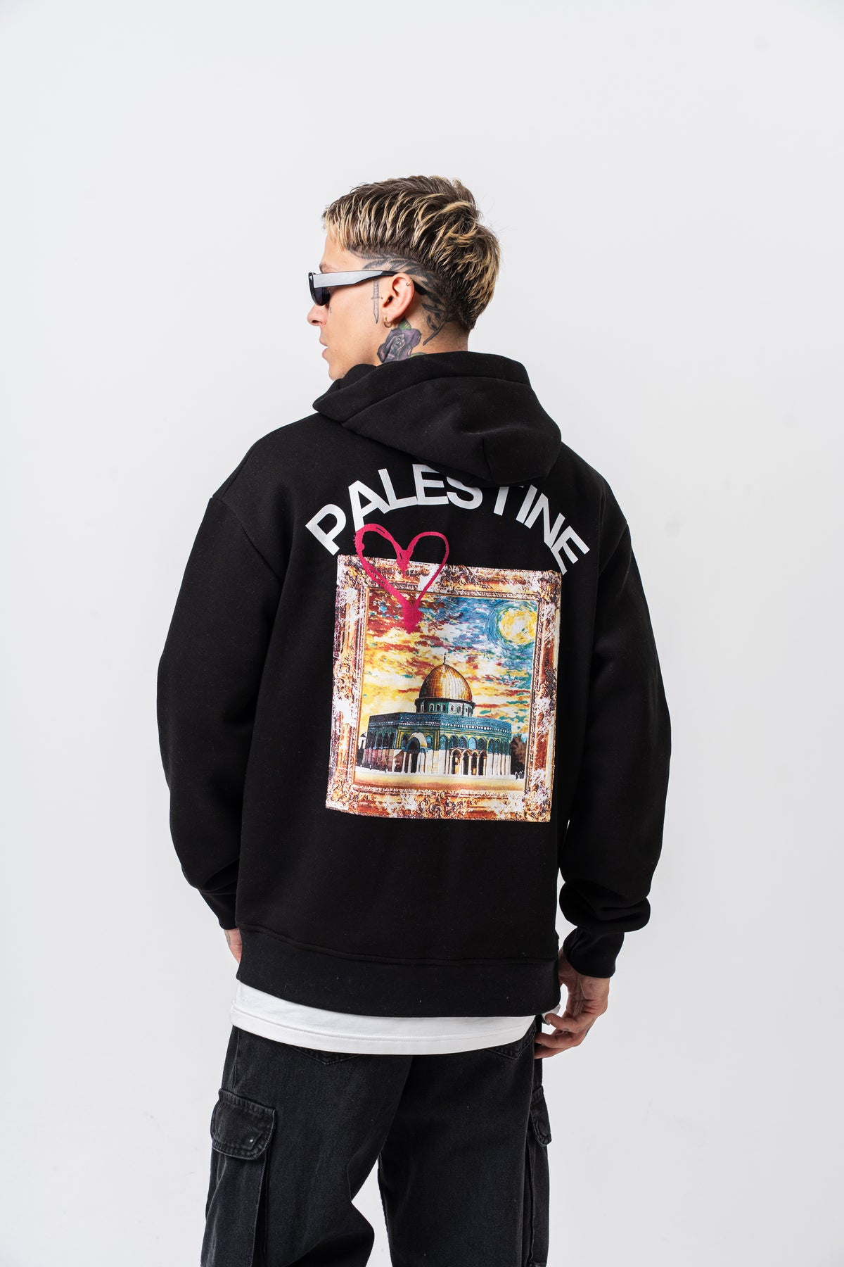 Palestine Heart Hoodie