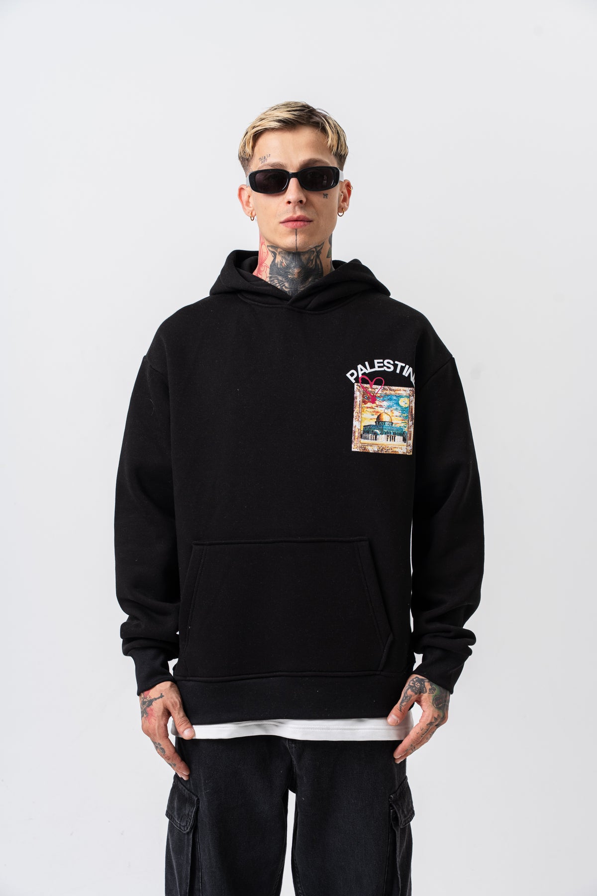 Palestine Heart Hoodie