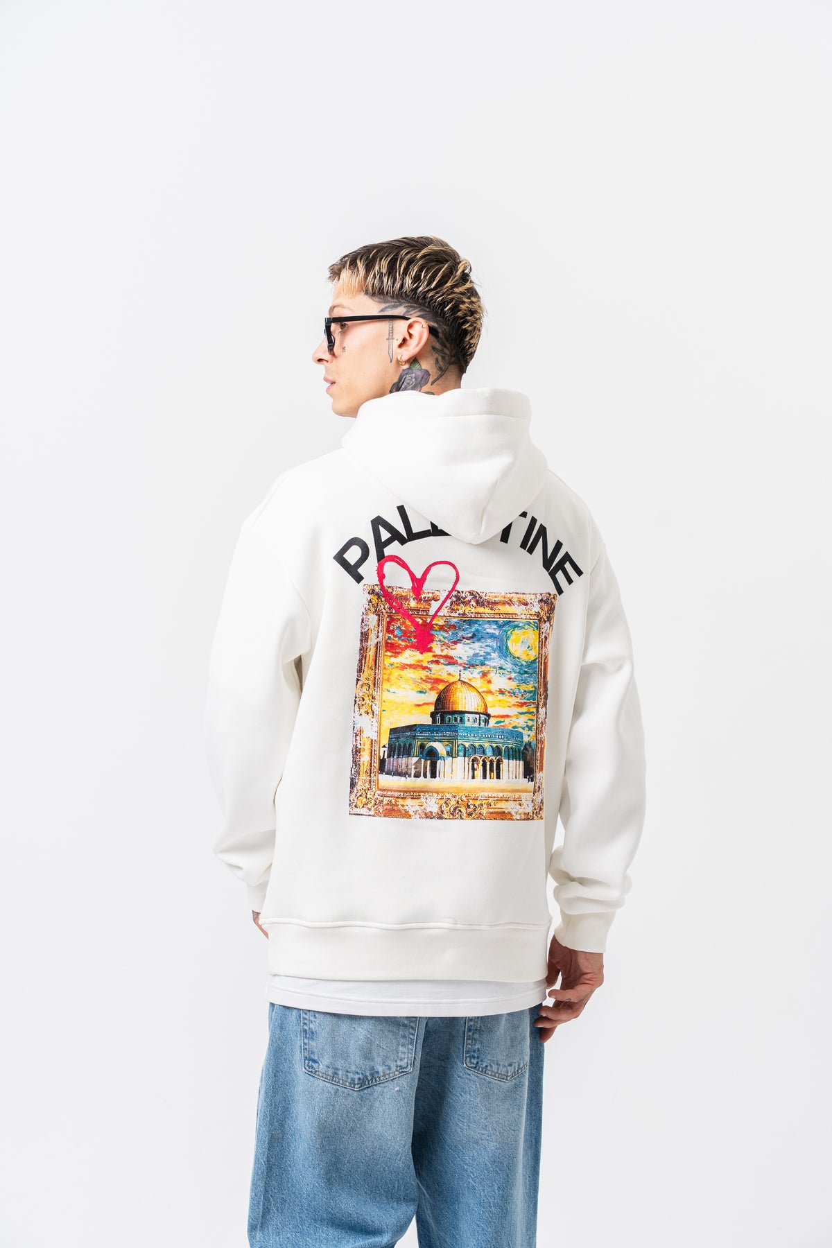 Palestine Heart Hoodie